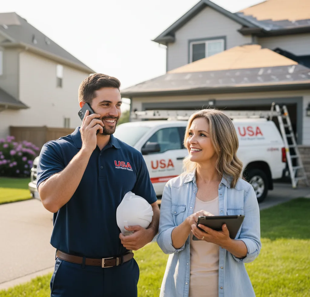 USA Roof Repair Experts customer support in Coffeyville